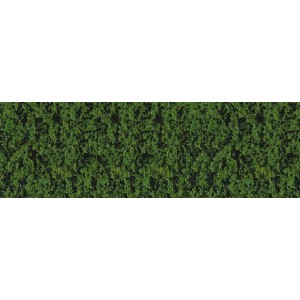 Heki 1552 Fogliame in fibra verde scuro