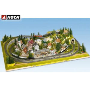 Noch 81580 Plastico H0-N-TT "Konigsfeld" preformato