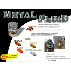 Prochima KT827MFOT Metal fluid metallo color ottone (1Kg)