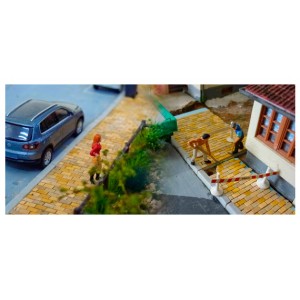 Juweela 28138 Mattoni pavè per strade 2000pz 1:87