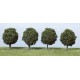 Heki 1030 Alberi verdi da viale altezza 6-7 cm (H0-TT-N)