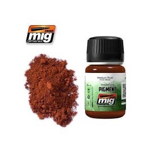 Ammo Mig 3006 Pigmento colore ruggine light rust