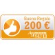 Buono regalo € 200,00