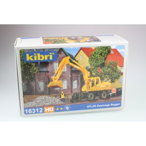 Kibri 16312 Scavatore Atlas strada-rotaia kit H0-1:87