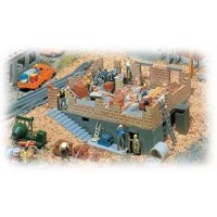 Faller 130307 Casa in costruzione con cantiere 1:87 H0