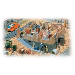 Faller 130307 Casa in costruzione con cantiere 1:87 H0