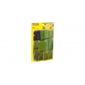 Noch 07066 Erba in fibra assortimento scale H0-TT-N-Z