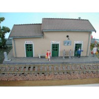 Simplon Model 161K Piccola stazione Fs (kit 1:87)