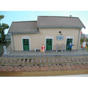 Simplon Model 161K Piccola stazione Fs (kit 1:87)