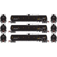 Athearn ATH15004 Set tre carri cisterna GATC23K