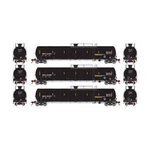 Athearn ATH15004 Set tre carri cisterna GATC23K 