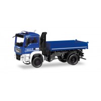 Herpa 310307 Camion MAN TGS N ribalta a tre vie con gru (1:87)