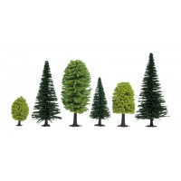 Noch 26911 Alberi misti 10 pezzi h 5-14 cm