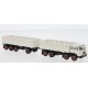 Brekina 58412 Fiat 690 Millepiedi Bianco Starline 1:87