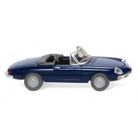  Wiking 020603 Alfa Romeo Spider blu scuro, capote aperta