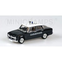 Minichamps 120990 Alfa Romeo Giulia 1970 Carabinieri 1:43