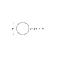 Roco 40070 Anelli di aderenza 12,9-14,6 mm