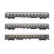 Arnold HN4316 Set tre carrozze UIC X Fs 1964