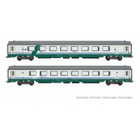 Rivarossi HR4353 Set due carrozze tipo "Gran Confort" livrea "Bandiera"