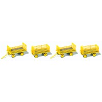 Preiser 17127 Carrelli porta pacchi 1:87 H0