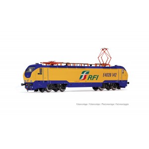 Rivarossi HR2905  FS RFI, locomotiva elettrica E.402B, livrea gialla/blu, ep. VI