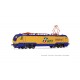 Rivarossi HR2905 FS RFI, locomotiva elettrica E.402B, livrea gialla/blu, ep. VI
