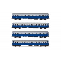 Rivarossi HR4324 Set del "Treno Azzurro" Fs di 4 carrozze 