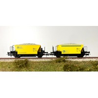  Os.kar 4356 Set due carri ex VFcc FS ditta Valsecchi