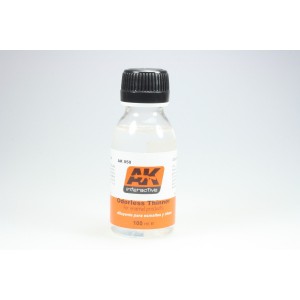 AK Interactive AK050 Diluente inodore per smalto (100ml)